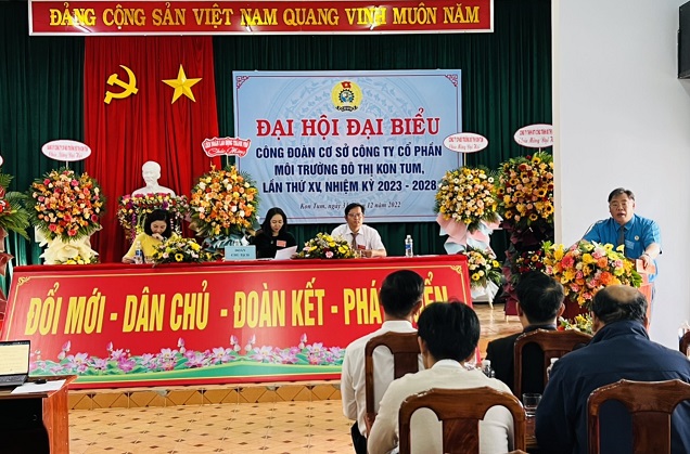 Công đoàn tỉnh Kon Tum hoàn thành Đại hội Công đoàn cơ sở, nhiệm kỳ 2023 - 2028