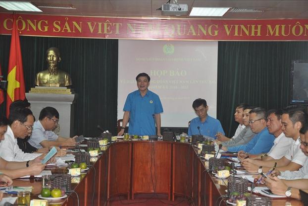 Triệu tập 950 đại biểu tham dự Đại hội XII Công đoàn Việt Nam