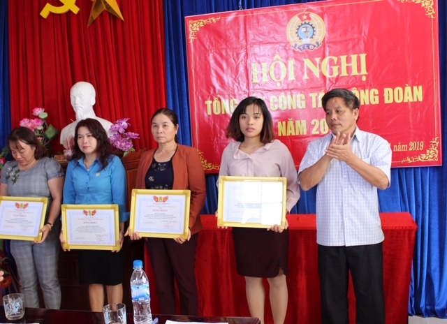 LĐLĐ huyện Kon Rẫy tổ chức Hội nghị Tổng kết công tác Công đoàn năm 2018.