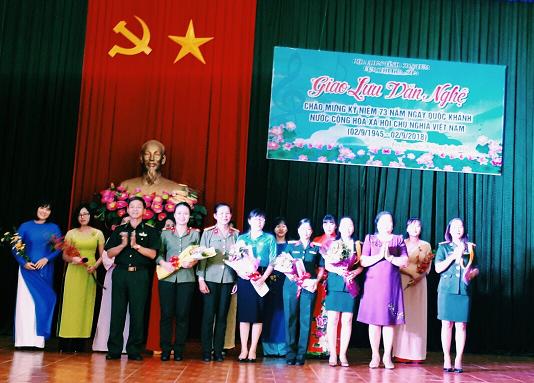 Cụm thi đua số 3 Tổ chức giao lưu Văn nghệ chào mừng kỷ niệm 73 năm ngày Quốc khánh nước Cộng hòa Xã hội Chủ nghĩa Việt Nam (2/9/1945-2/9/2018),