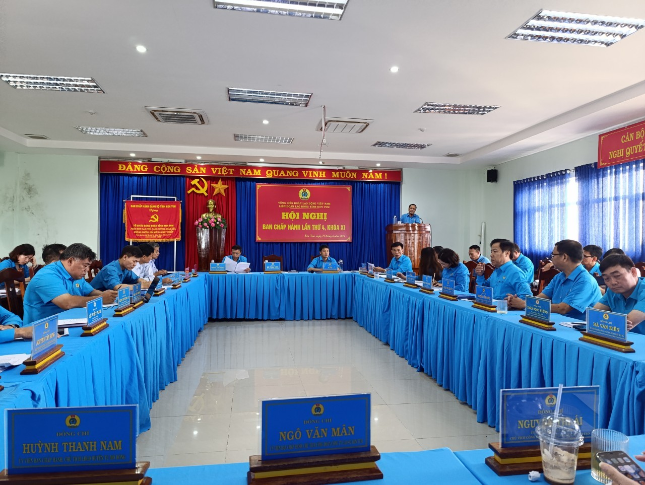 Liên đoàn Lao động tỉnh Kon Tum tổ chức Hội nghị Ban Chấp hành lần thứ 4, khóa XI năm 2024