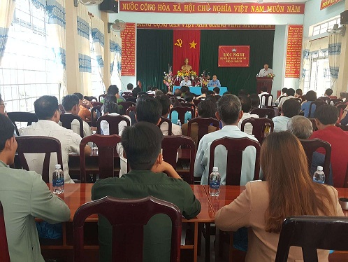 Đoàn đại biểu Quốc hội tỉnh Kon Tum tiếp xúc cử tri trước kỳ họp thứ 8, Quốc hội khóa XIV