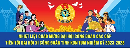 Công đoàn tỉnh Kon Tum đẩy nhanh tiến độ Đại hội Công đoàn các cấp tiến tới Đại hội điểm Công đoàn tỉnh lần thứ XI, nhiệm kỳ 2023-2028