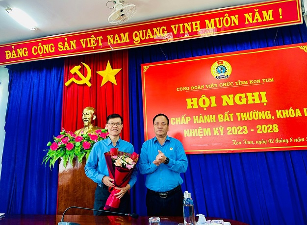 Hội nghị Ban Chấp hành Công đoàn Viên chức tỉnh Kon Tum bất thường, nhiệm kỳ 2023-2028