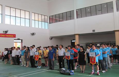 Công đoàn viên chức tỉnh tổ chức Hội thao lần VI năm 2017