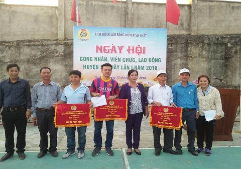 Liên đoàn Lao động huyện Sa Thầy tổ chức Ngày Hội công nhân viên chức lao động