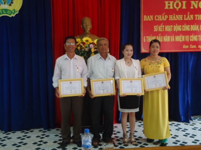 Liên đoàn lao động thành phố Kon Tum tổ chức Hội nghị BCH lần thứ XVI