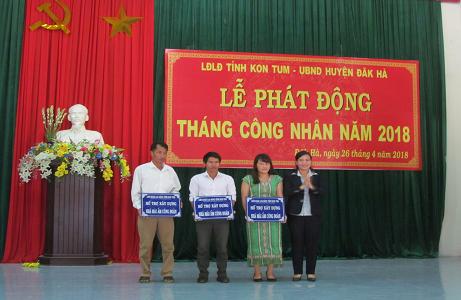 Liên đoàn Lao động tỉnh Kon Tum tổ chức phát động “Tháng công nhân” 2018 với chủ đề “Mỗi công đoàn cơ sở - một lợi ích cho đoàn viên”