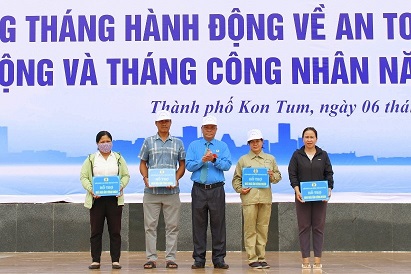 Lễ phát động hưởng ứng Tháng hành động về an toàn, vệ sinh lao động và Tháng Công nhân năm 2025