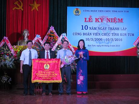 Công đoàn Viên chức tỉnh Kon Tum kỷ niệm 10 năm ngày thành lập (10/3/2006 - 10/3/2016)